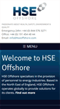 Mobile Screenshot of hseoffshore.com